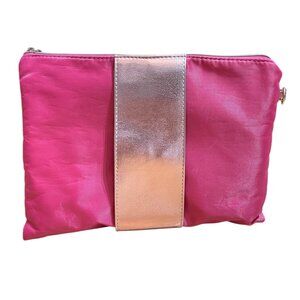 Adrienne Vittadini Cosmetic Pink Bag